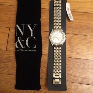 New York and Company Silver Watch